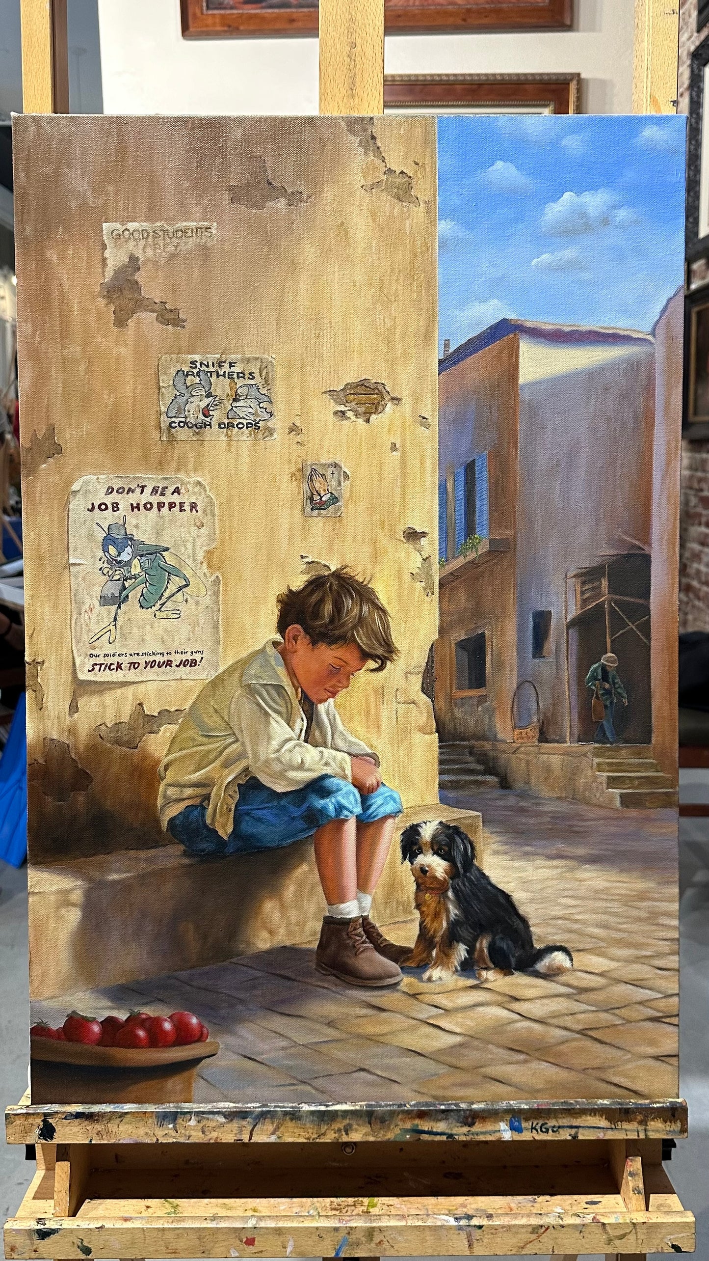 "Whispers On The Wall" - AE Giclée