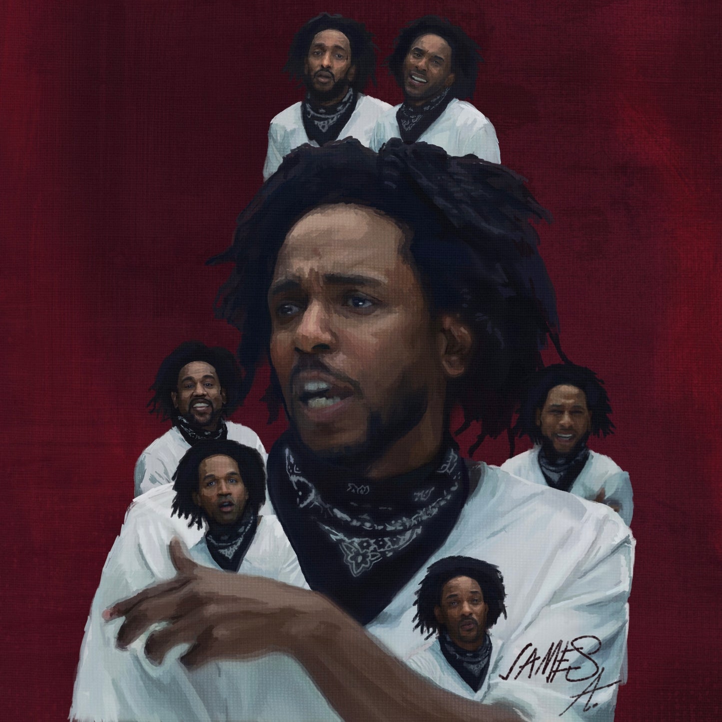 I am. All of us - Paper Print