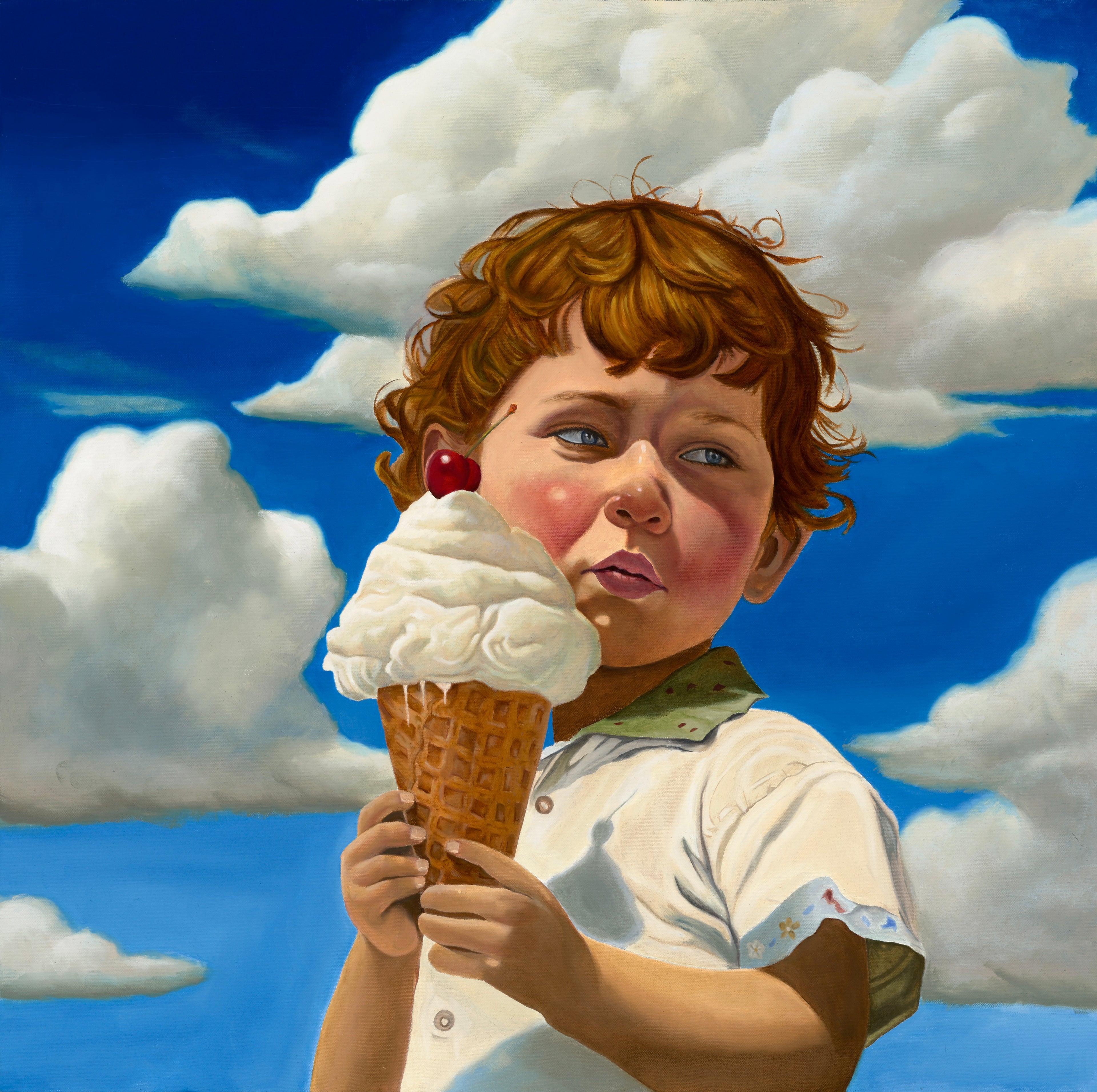 Only Child Blues - Paper Print