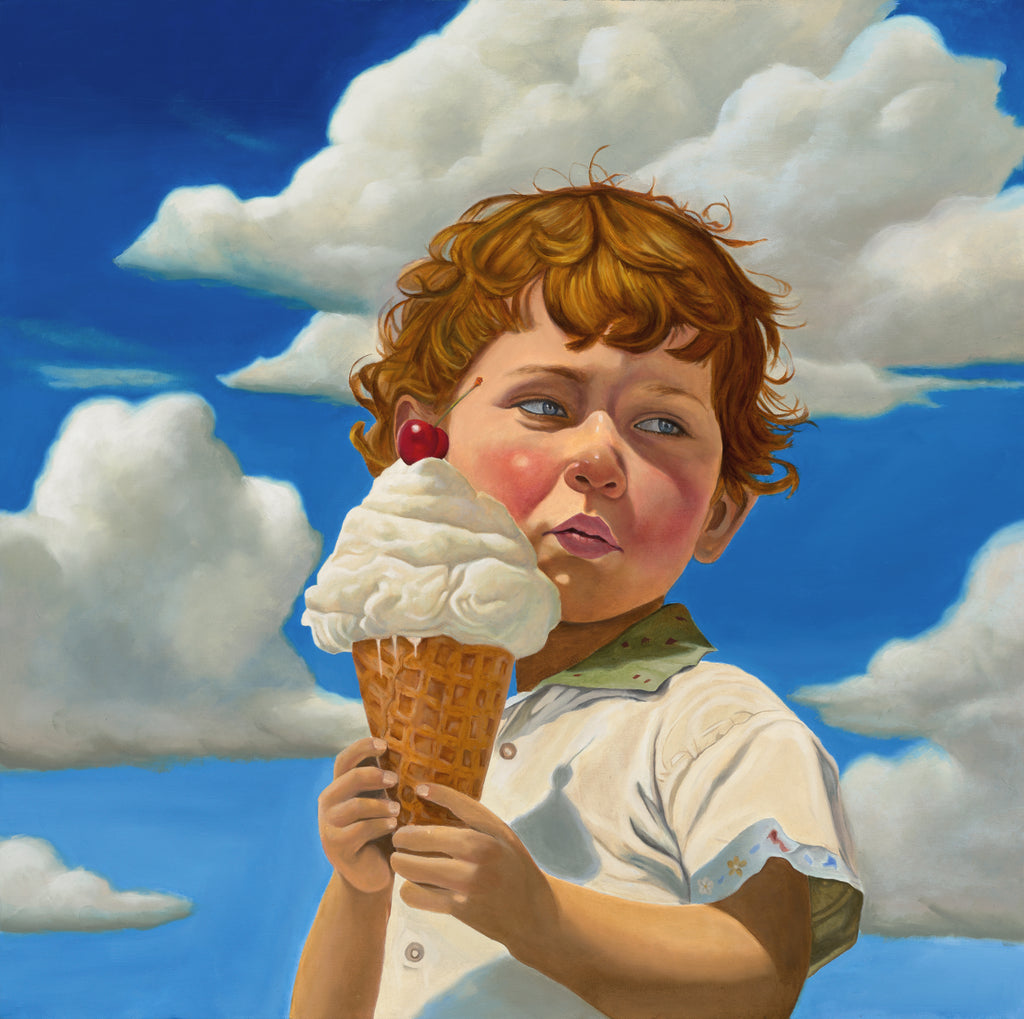 Only Child Blues - Print on Canvas