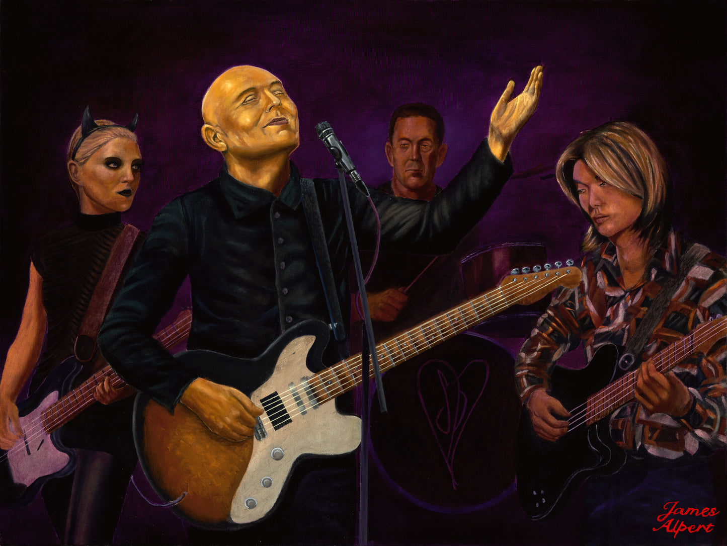 Smashing Pumpkins - Paper Print