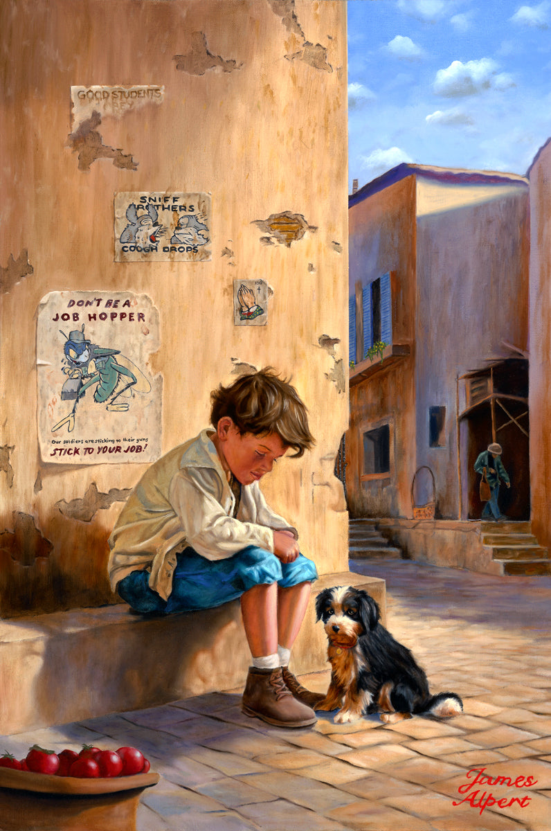 Whispers On The Wall - Print on Canvas