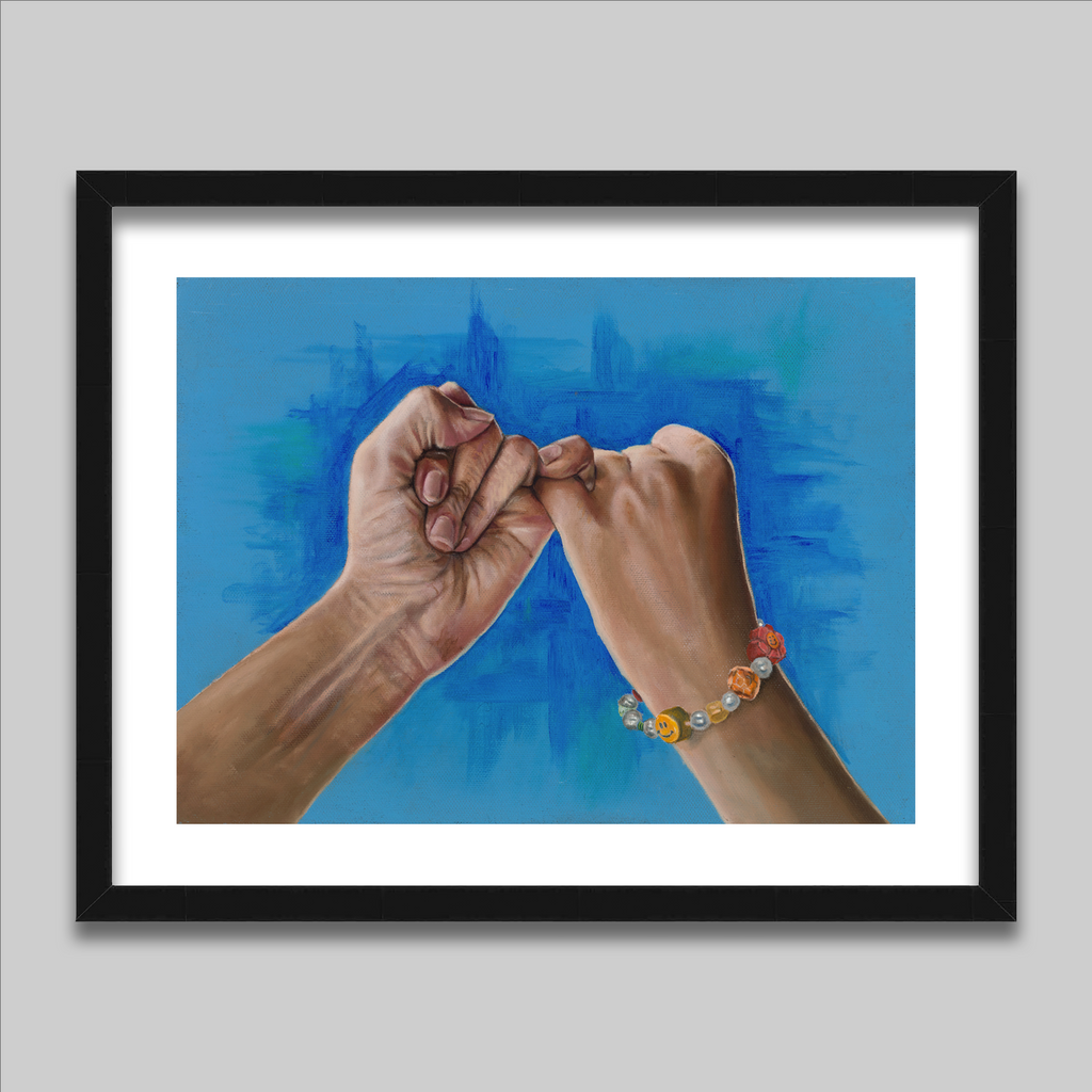 Pinky Promise? - Print on Canvas
