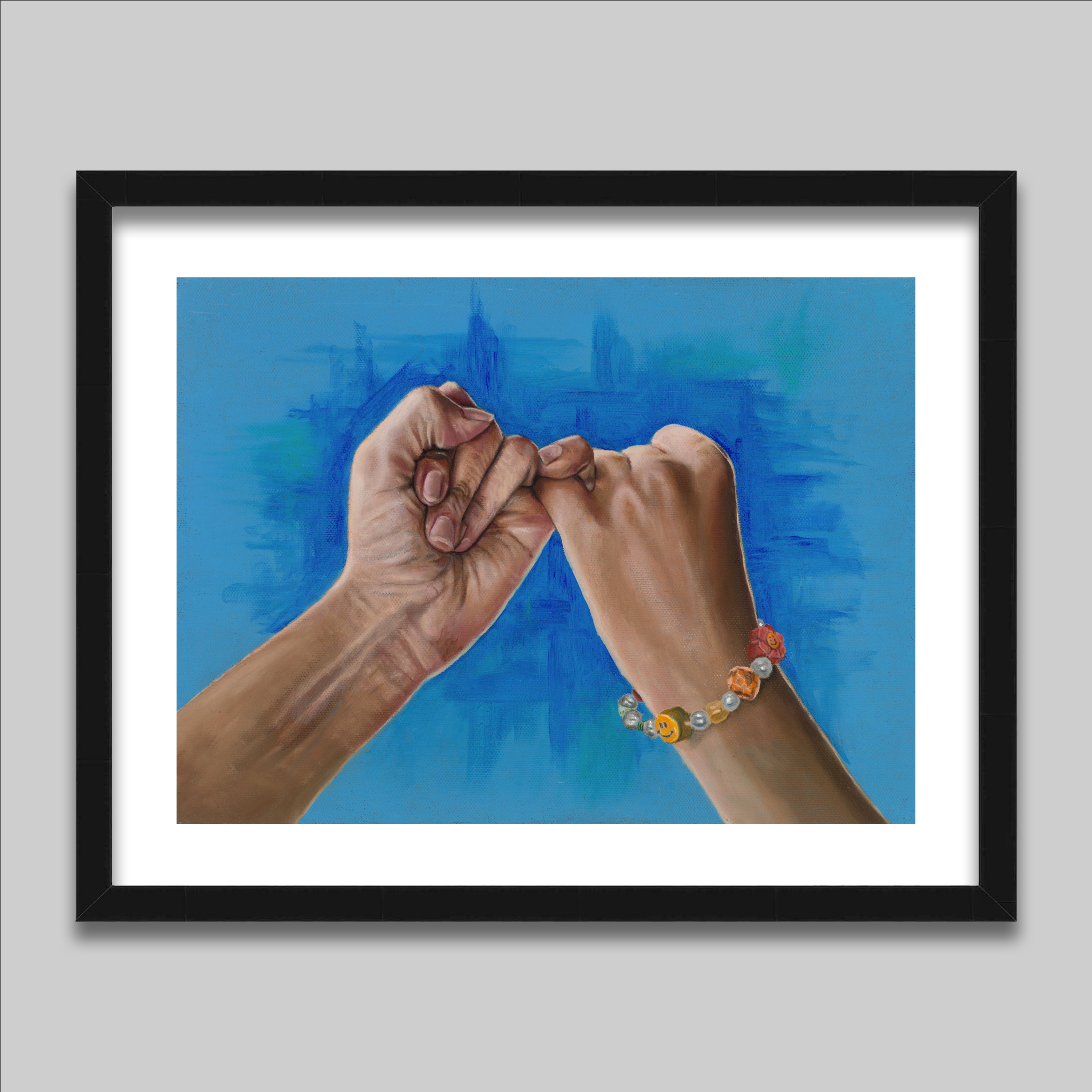 Pinky Promise? - Print on Canvas