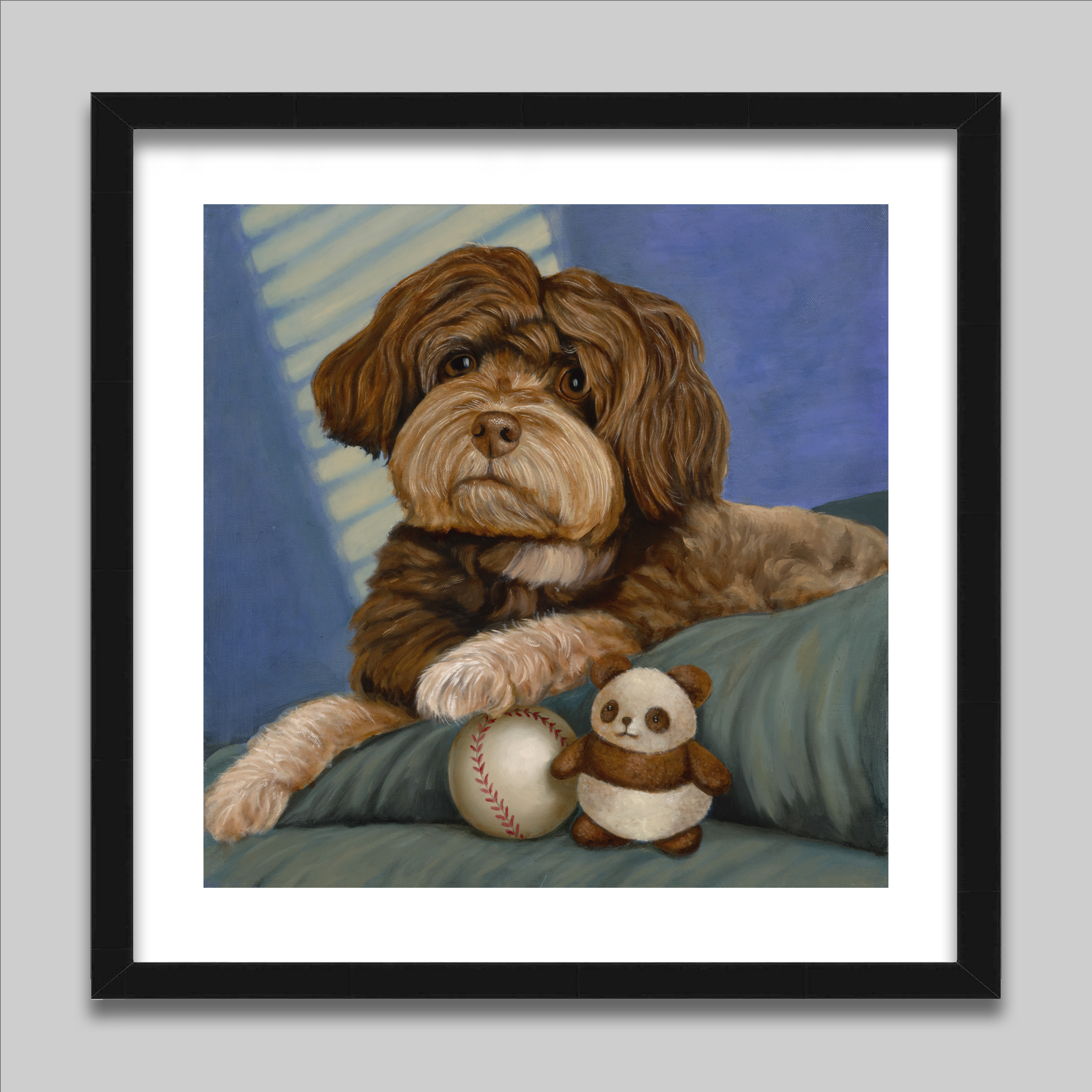 Dog Days - Print on Canvas