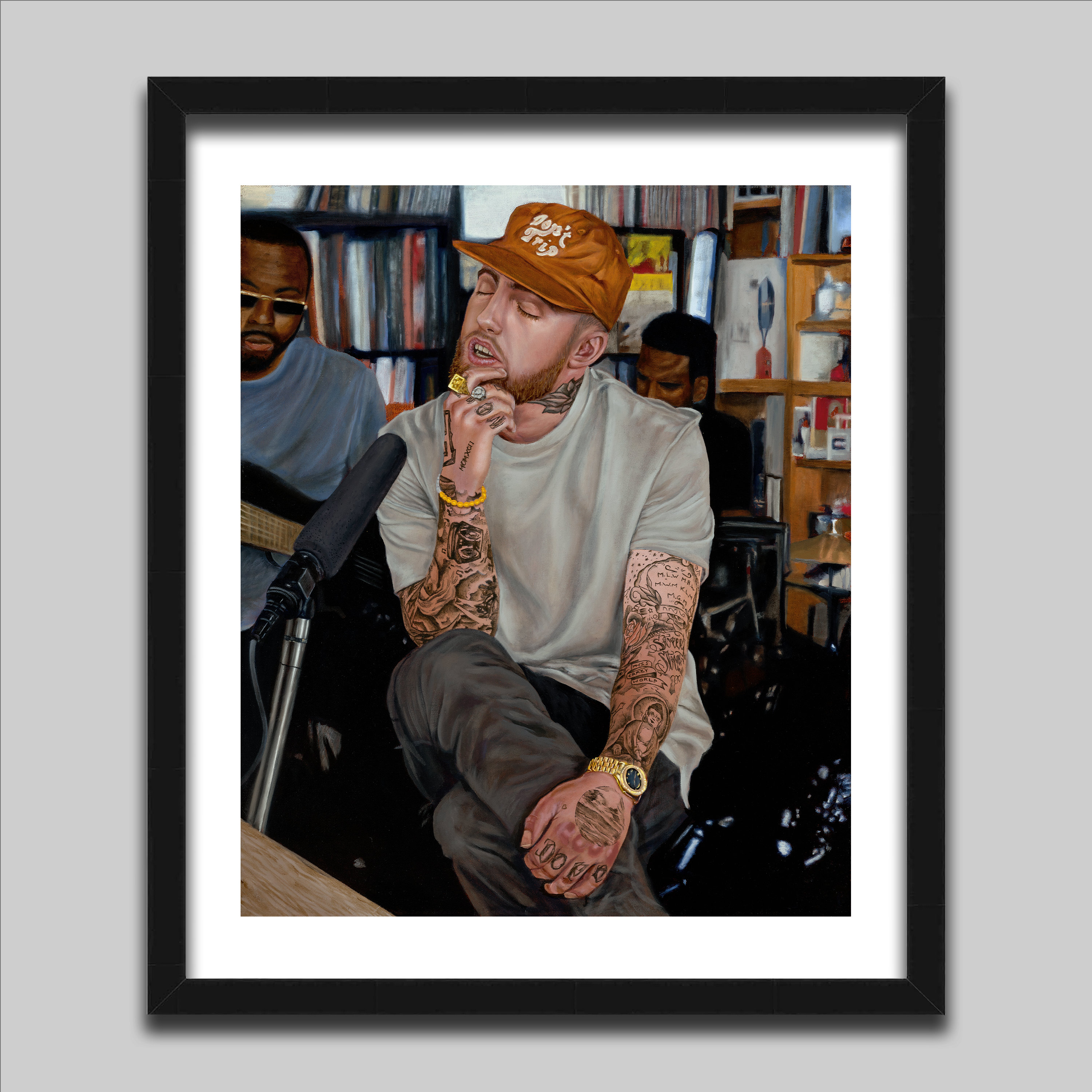 Thanks for Having Me - Print on Canvas