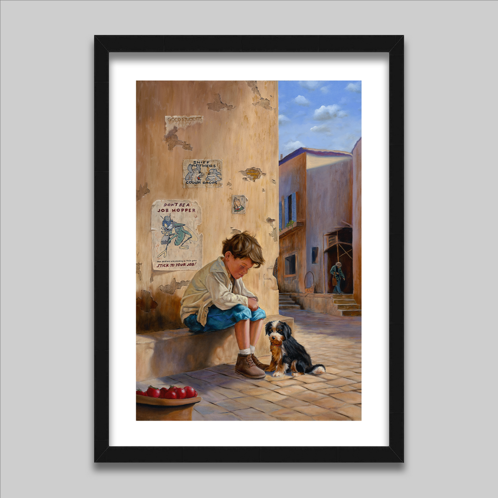 Whispers On The Wall - Print on Canvas