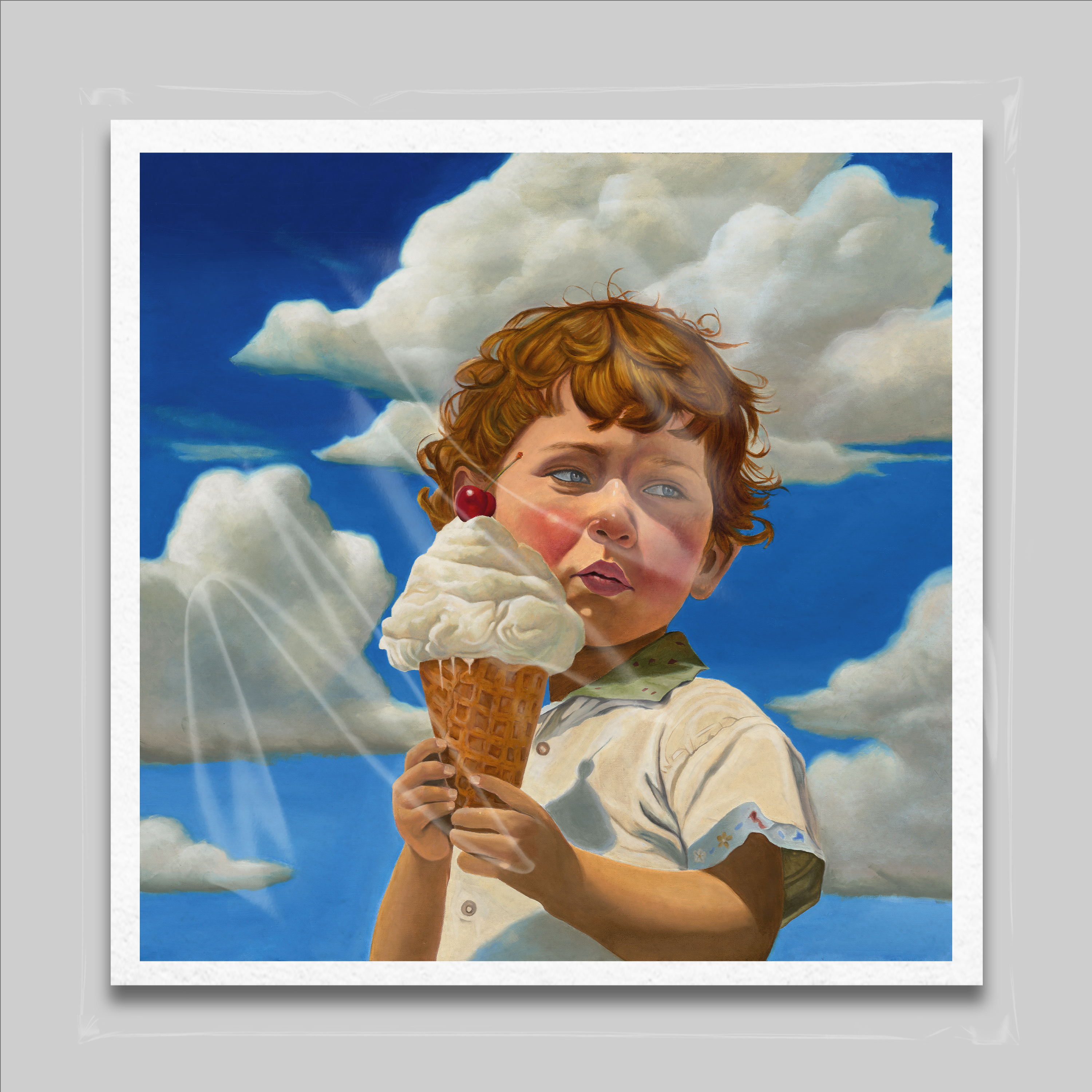 Only Child Blues - Paper Print