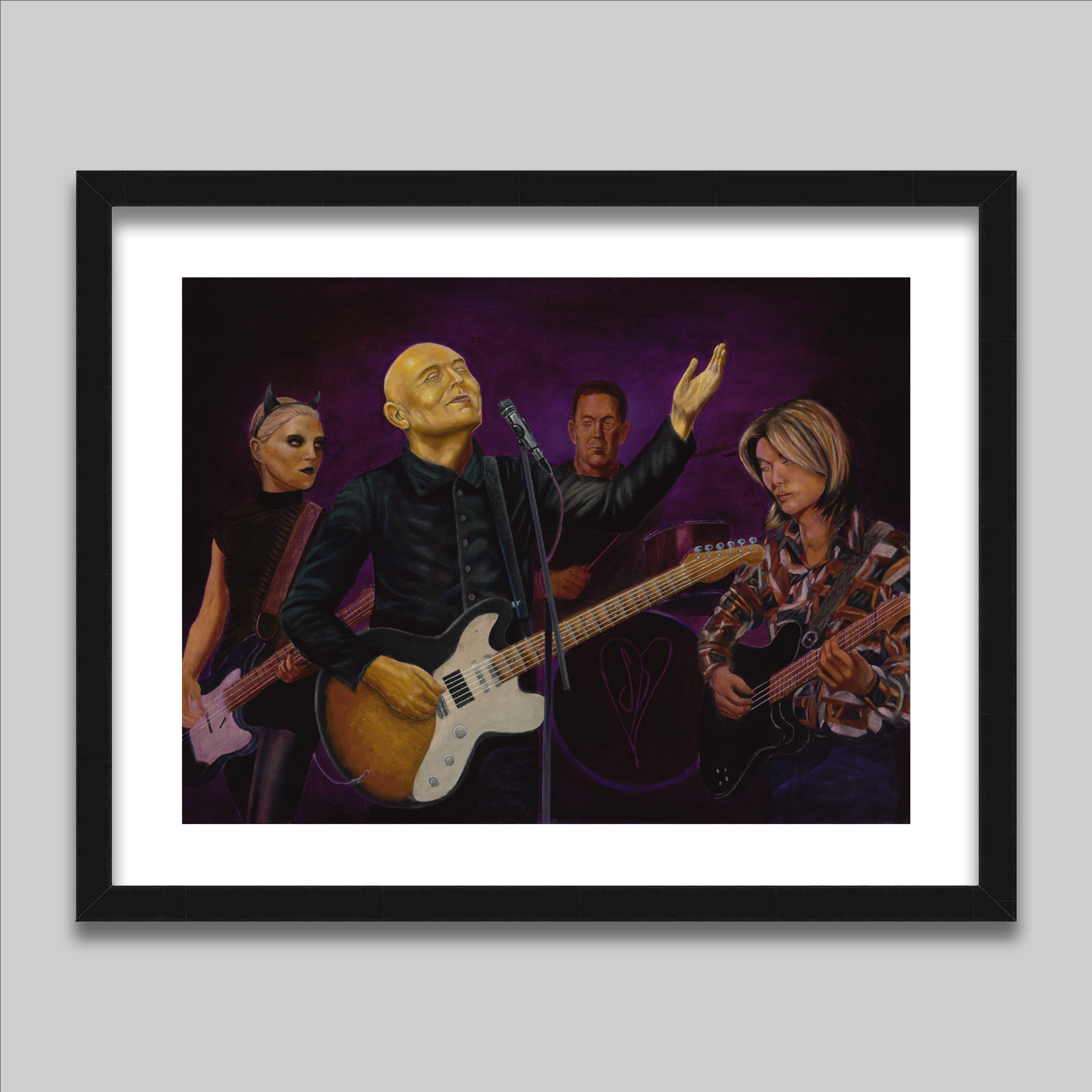 Smashing Pumpkins - Print on Canvas