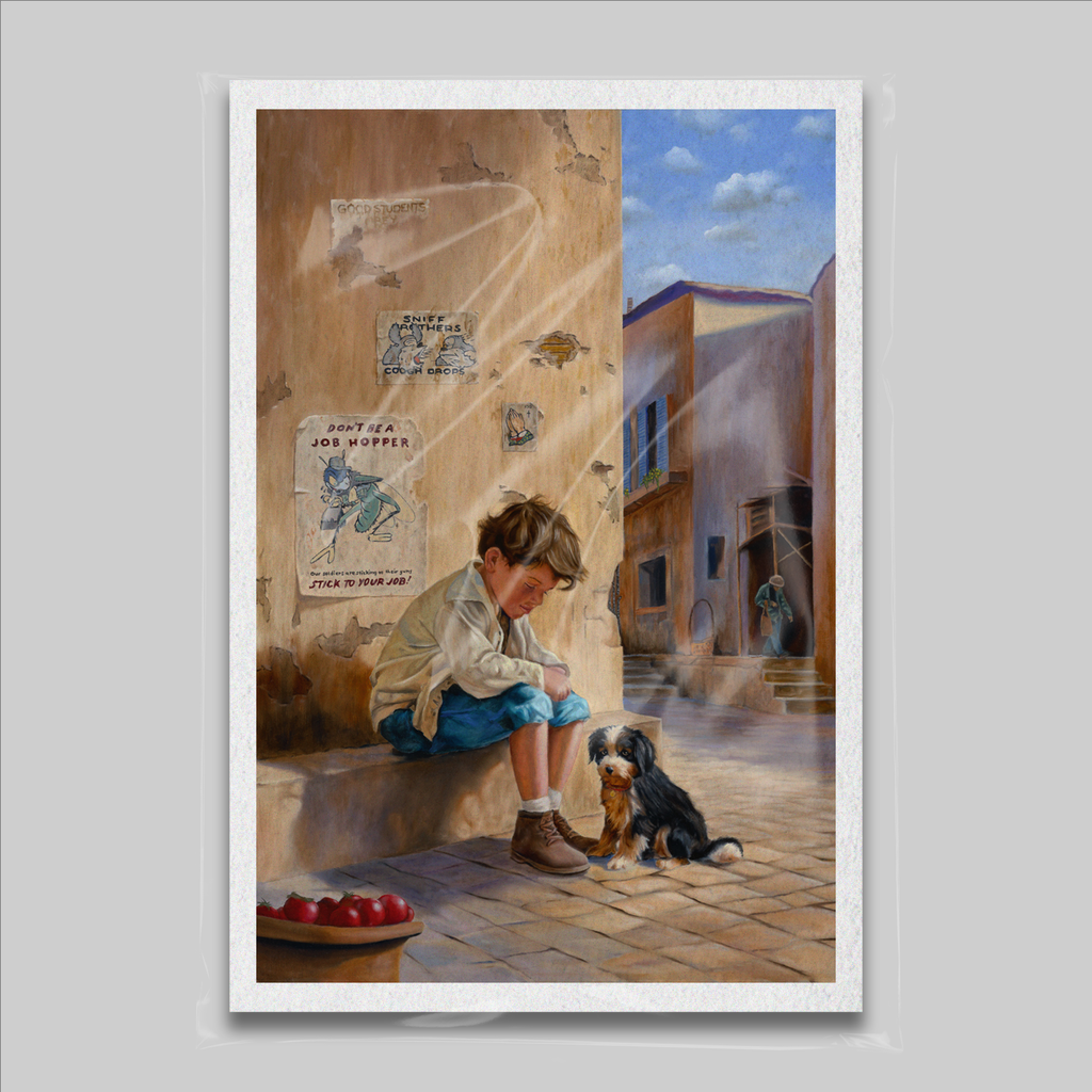 Whispers On The Wall - Paper Print